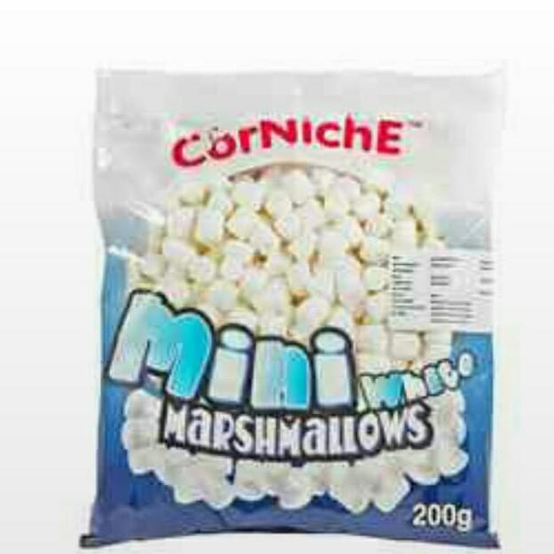 

------] CORNICHE MARSHMALLOW PUTIH MINI 200g | MARSHMALLOW putih mini filipin