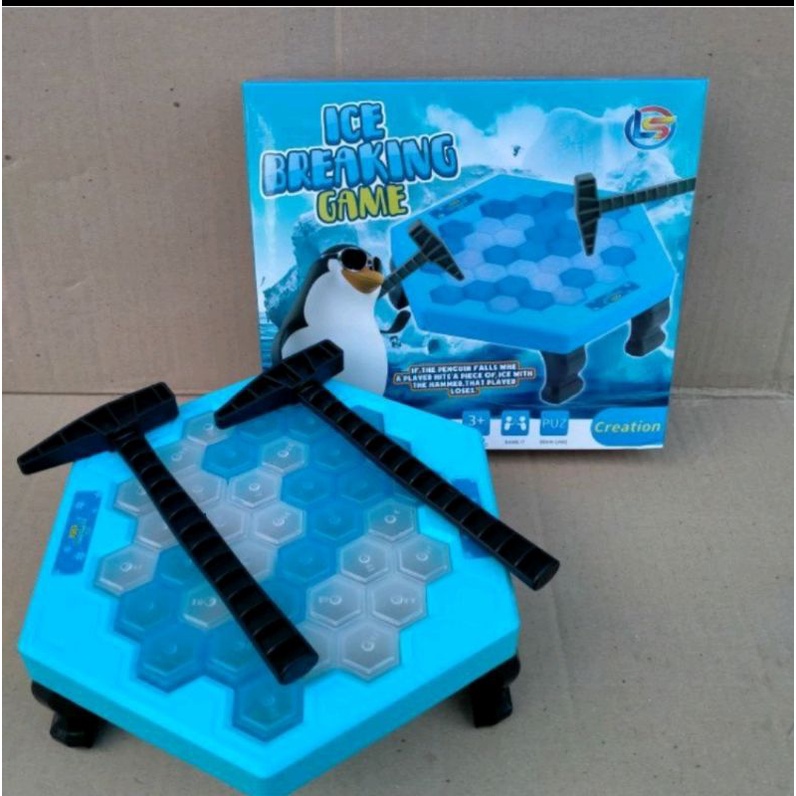 GROSIR MAINAN EDUKASI ANAK PINGUIN GAME PUZZLE PAZEL PALU  POP IT