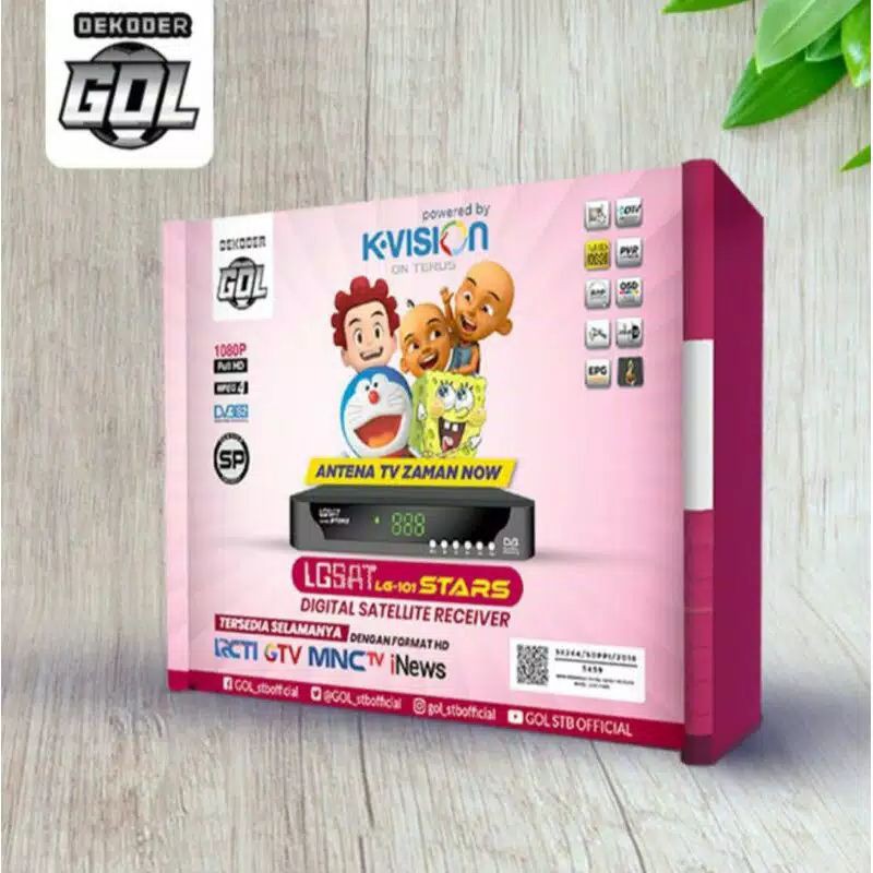 Jual Receiver LGSAT stars SW 1005 star Kvision Shopee Indonesia