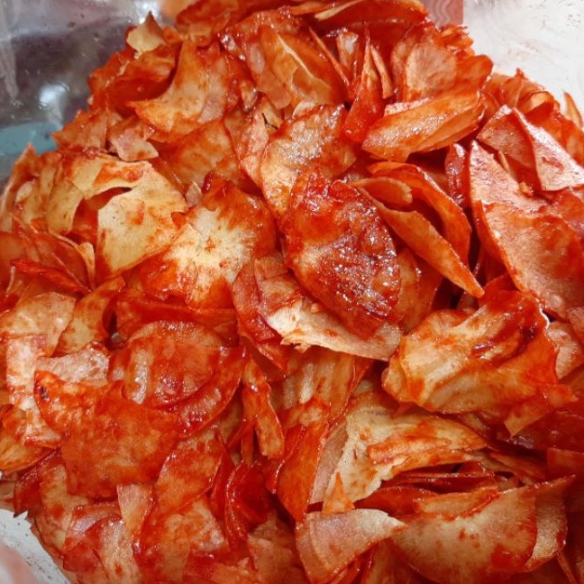 

KERIPIK SINGKONG LENGKET 200GR/SINGKONG PEDAS MANIS