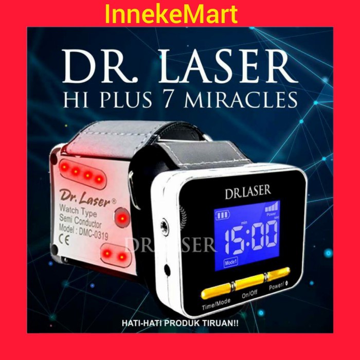 DR LASER HI+ 7 MIRACLE / ALAT KESEHATAN Terapi Jantung Kolesterol