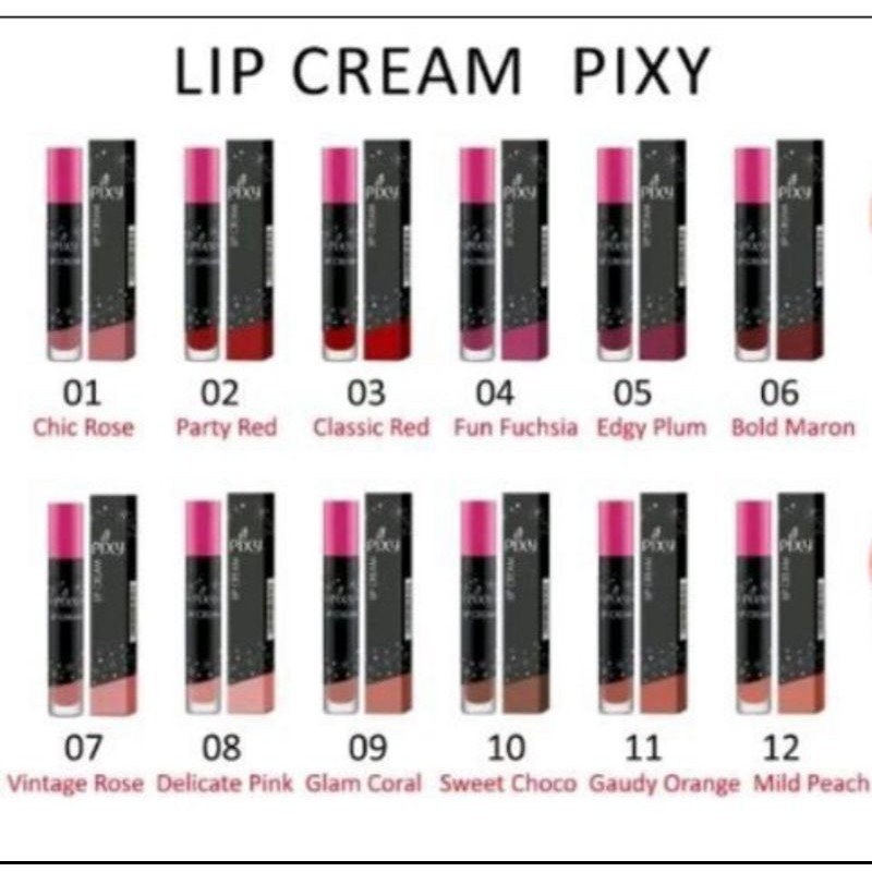 Pixy Lip Cream Matte / Lip Cream Pixy