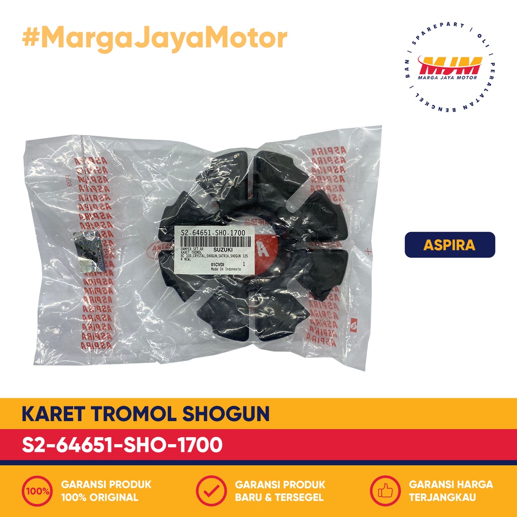 Karet Tromol Smash Shogun Tornado Aspira