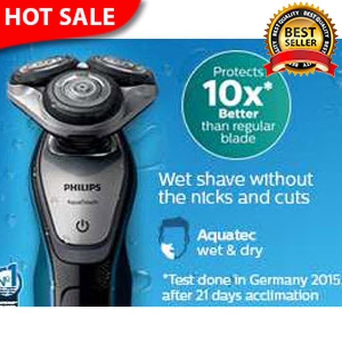 Promo Philips Aquatouch Shaver Wet & Dry Alat Pencukur Grooming - S 5070