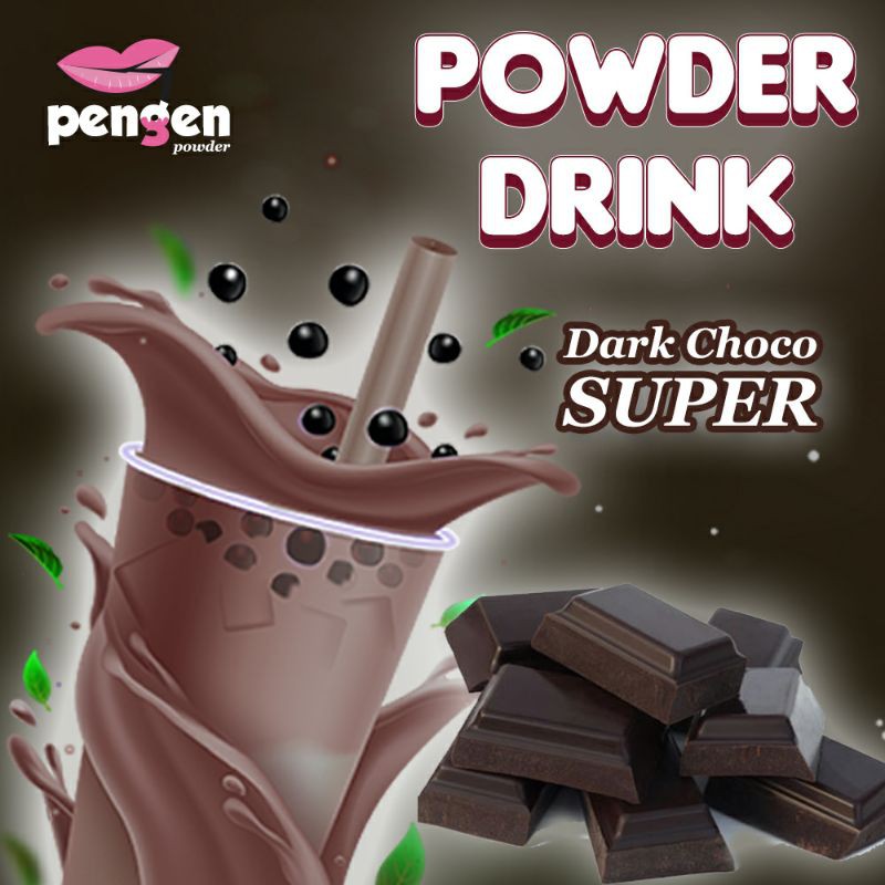 

Bubuk Minuman Drink Powder Rasa Dark Choco Super