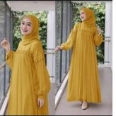 baju Maxi Nuraini Matt moscrepe ukuran M F12