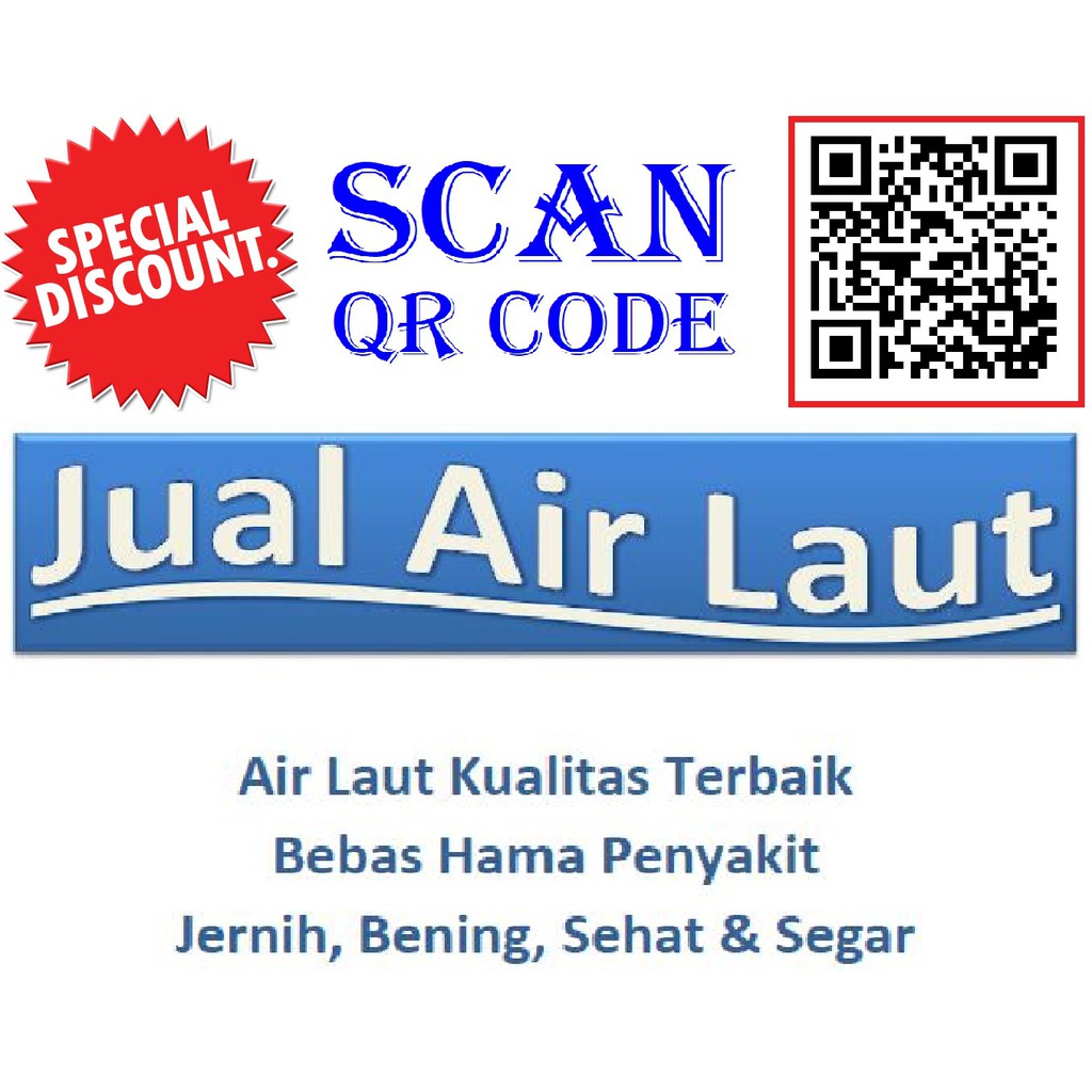 Jual supplier air laut menjual air laut untuk kolam ikan laut dan