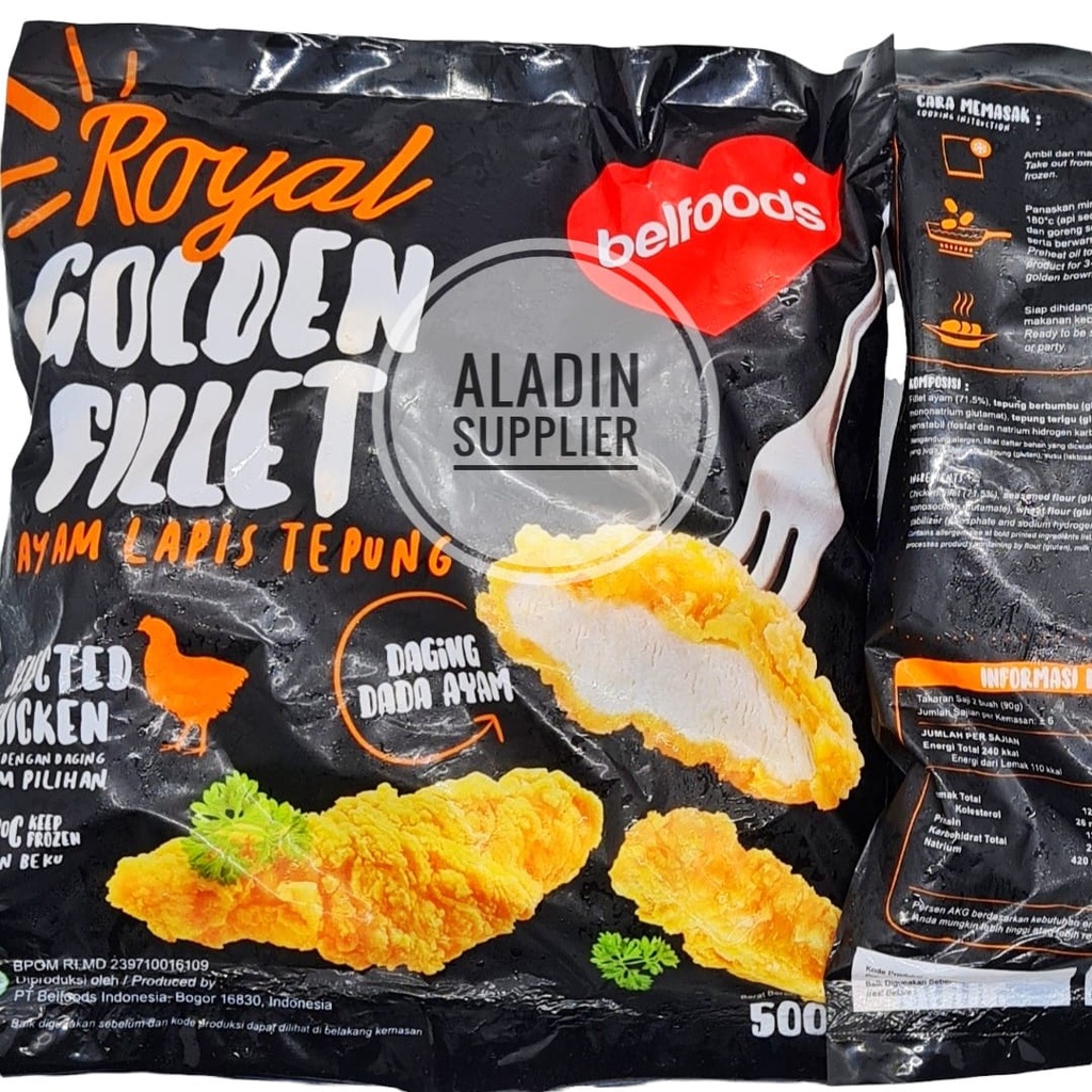 

Belfoods Royal Golden Fillet 500gr
