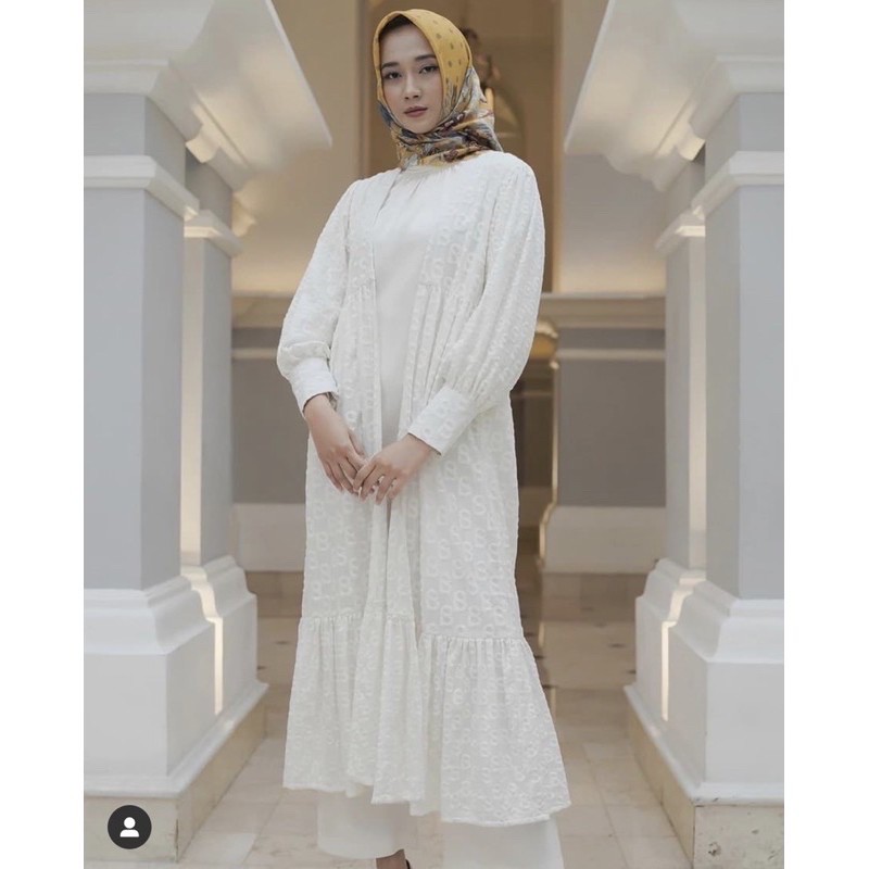 Amina Dress Benang Jarum Buttonscarves Royale Series