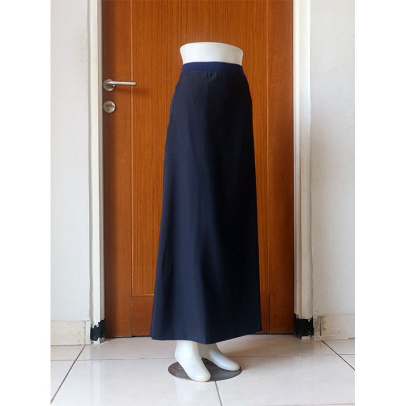 ROK SPAN PANJANG MAXI SKIRT BIG SIZE XXL/XXXL / ROK KERJA FORMAL/Aaa15