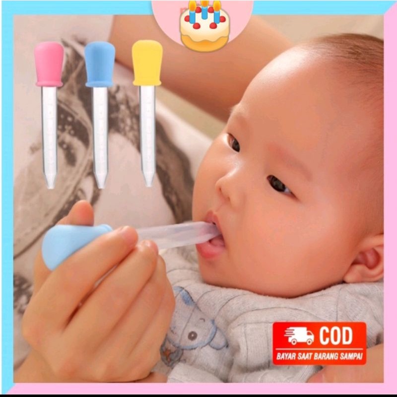 PIPET SILIKON ALAT BANTU MINUM OBAT BAYI