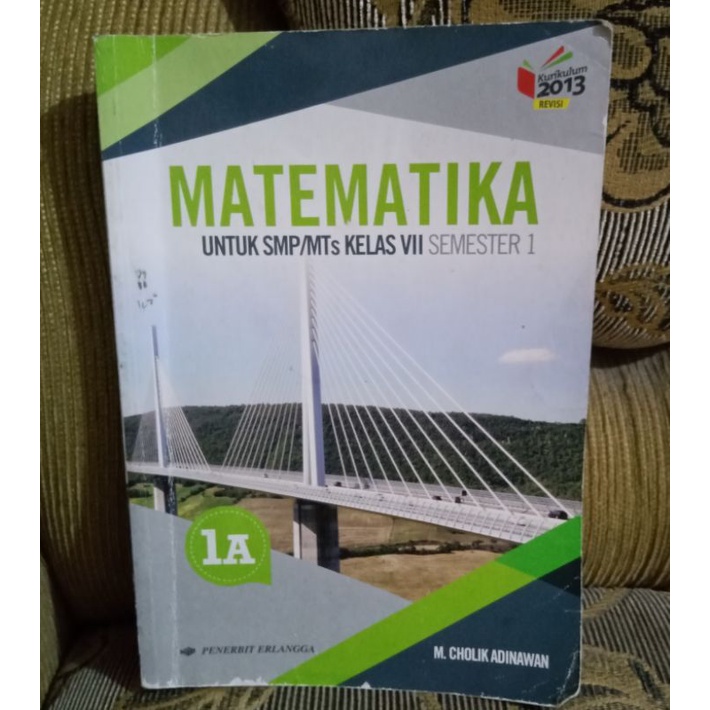 

BUKU MATEMATIKA ERLANGGA SMP/MTs KELAS 7 BAG.A