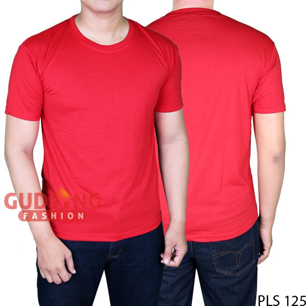 Tshirt Simple Elegan O-Neck Polos PLS 125