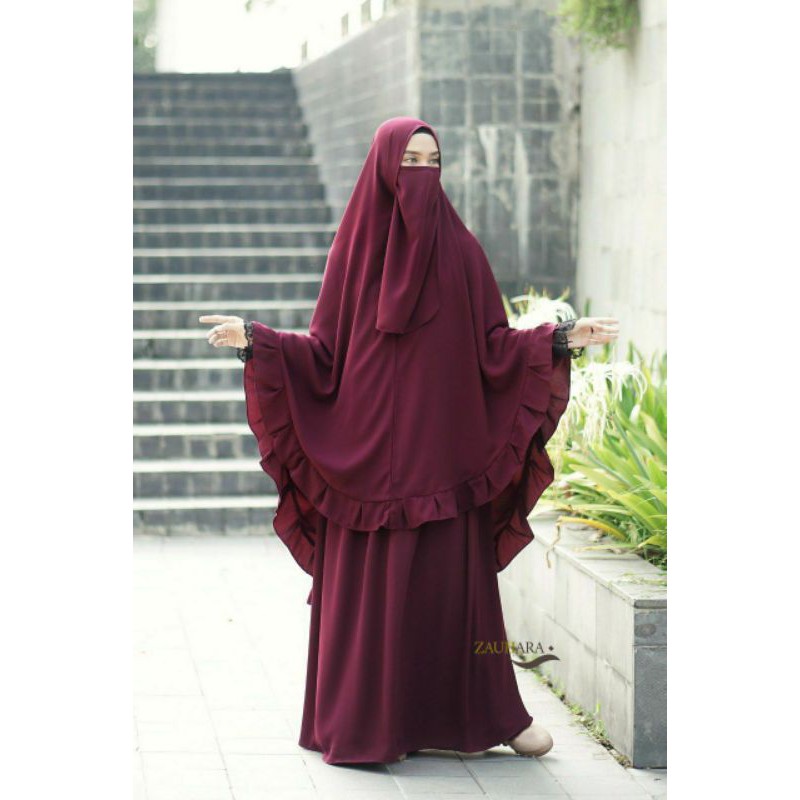 READY STOK SALMA DRESS BY ZAUHARA