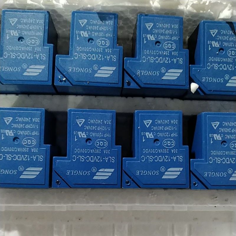 relay 12v 30a 6 kaki