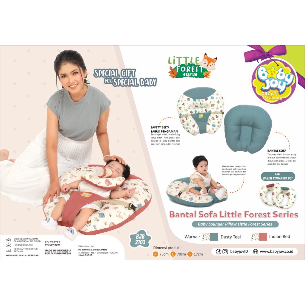 BANTAL SOFA BAYI LITTLE FOREST BABY JOY BJB2103