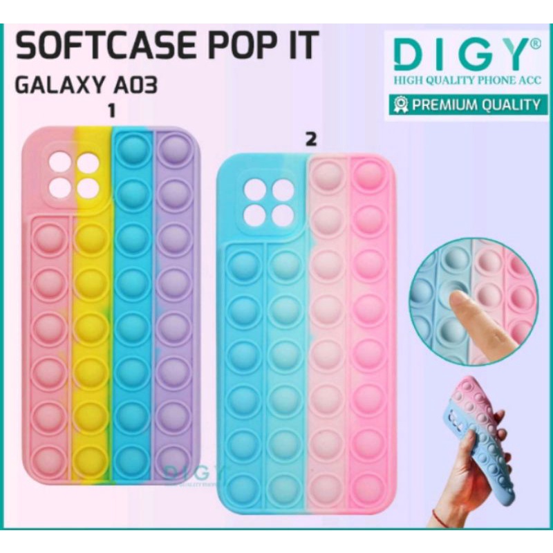 Case POP IT Samsung A03 SoftCase POP IT 3D Polos