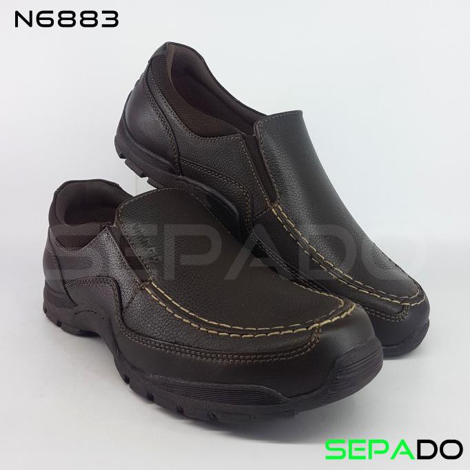 Diskon Sepatu Boots Kulit Pakalolo(N6883)(Black/Brown/Tan) - Black, 39 Trendi