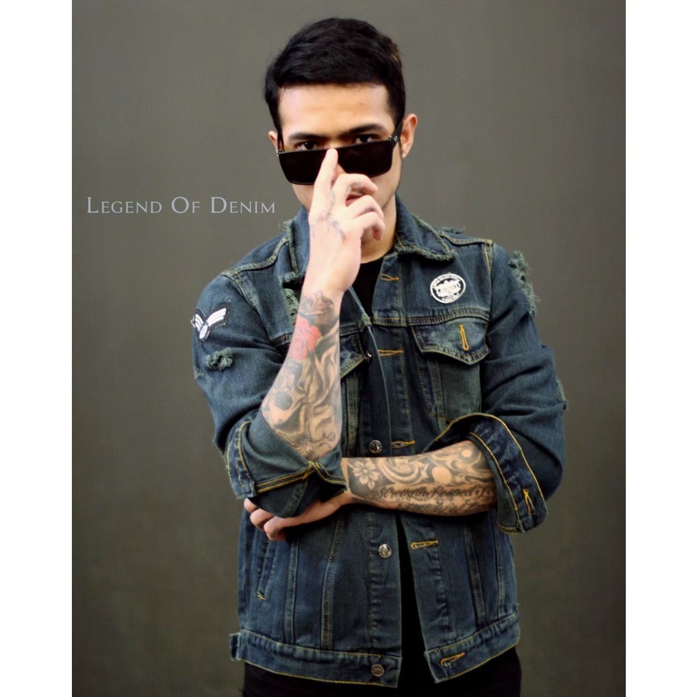 Jaket Jeans Bordir/Jaket Jeans