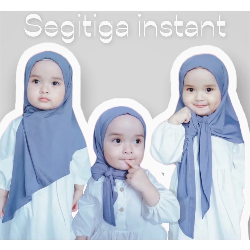 PASTAN ANAK / PASHMINA SEGITIGA  INSTANT /HIJAB SEGITIGA INSTANT ANAK / HIJAB SEGITIGA BABY &amp; KIDS