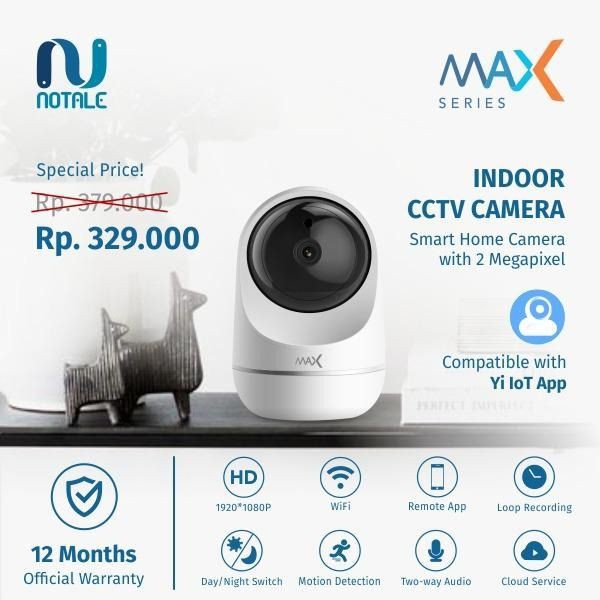 Notale Yi IOT MAX Indoor CCTV Xiaomi Yi Dome 1080P IP Camera International Version