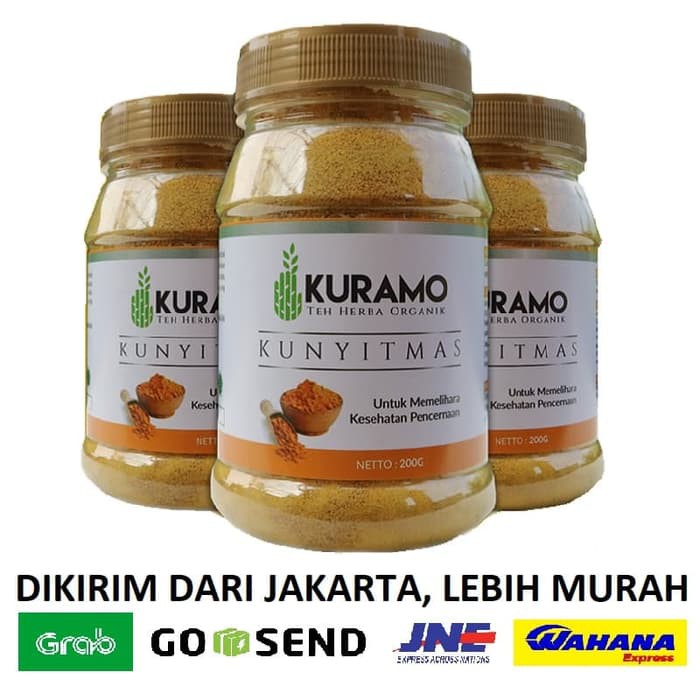 Terlaris Kuramo Kunyit Mas Obat Asam Lambung Maag Gerd Kronis Teh Herbal Kuat Aman