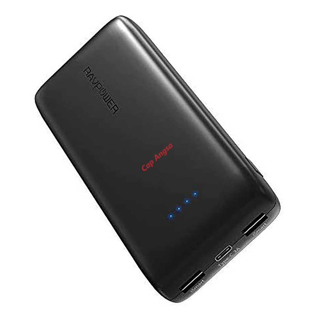 POWERBANK FAST CHARGING 22000mAh RAVPower QUICK CHARGE RAV POWER TYPE C MICRO USB DUAL INPUT