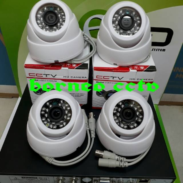 PROMO BULAN INI PAKET CCTV 4CH 1.3MP 720P KUALITAS BAGUS