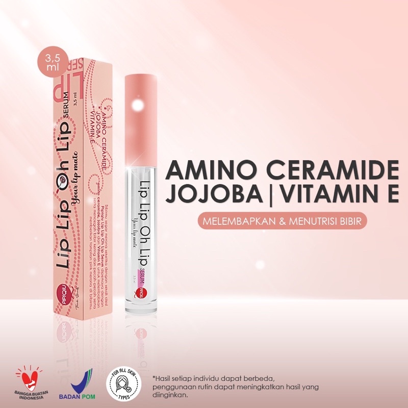 PIPIQIU LIP LIP OH LIP SERUM 3.5ML LIP SERUM PIPIQIU BPOM