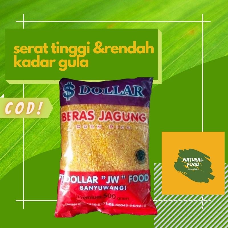 

BERAS NASI JAGUNG INSTAN MAKANAN ORGANIK DIET DIABETES KENCING MANIS DOLAR DOLLAR ASLI MURAH