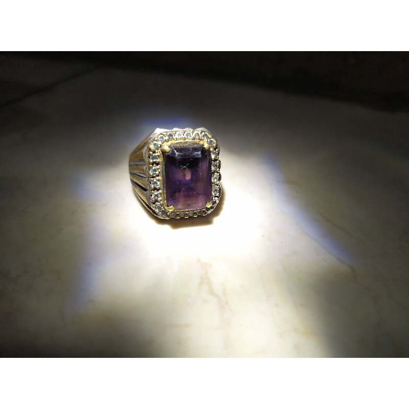 Kecubung wulung kalimantan  batu kecubung wulung ungu