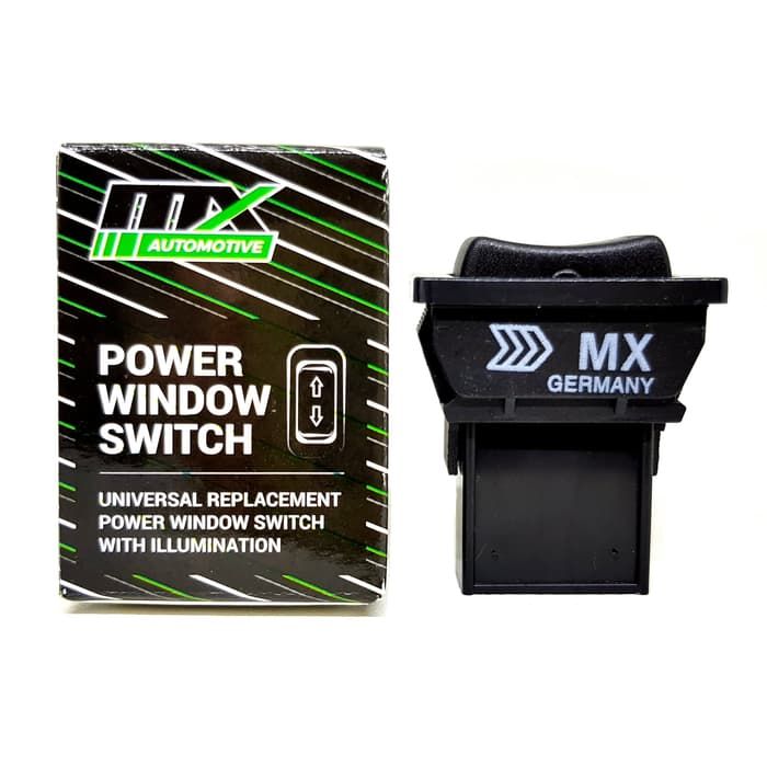 SAKLAR / SWITCH POWER WINDOW MX UNIVERSAL - LAMPU INDIKATOR