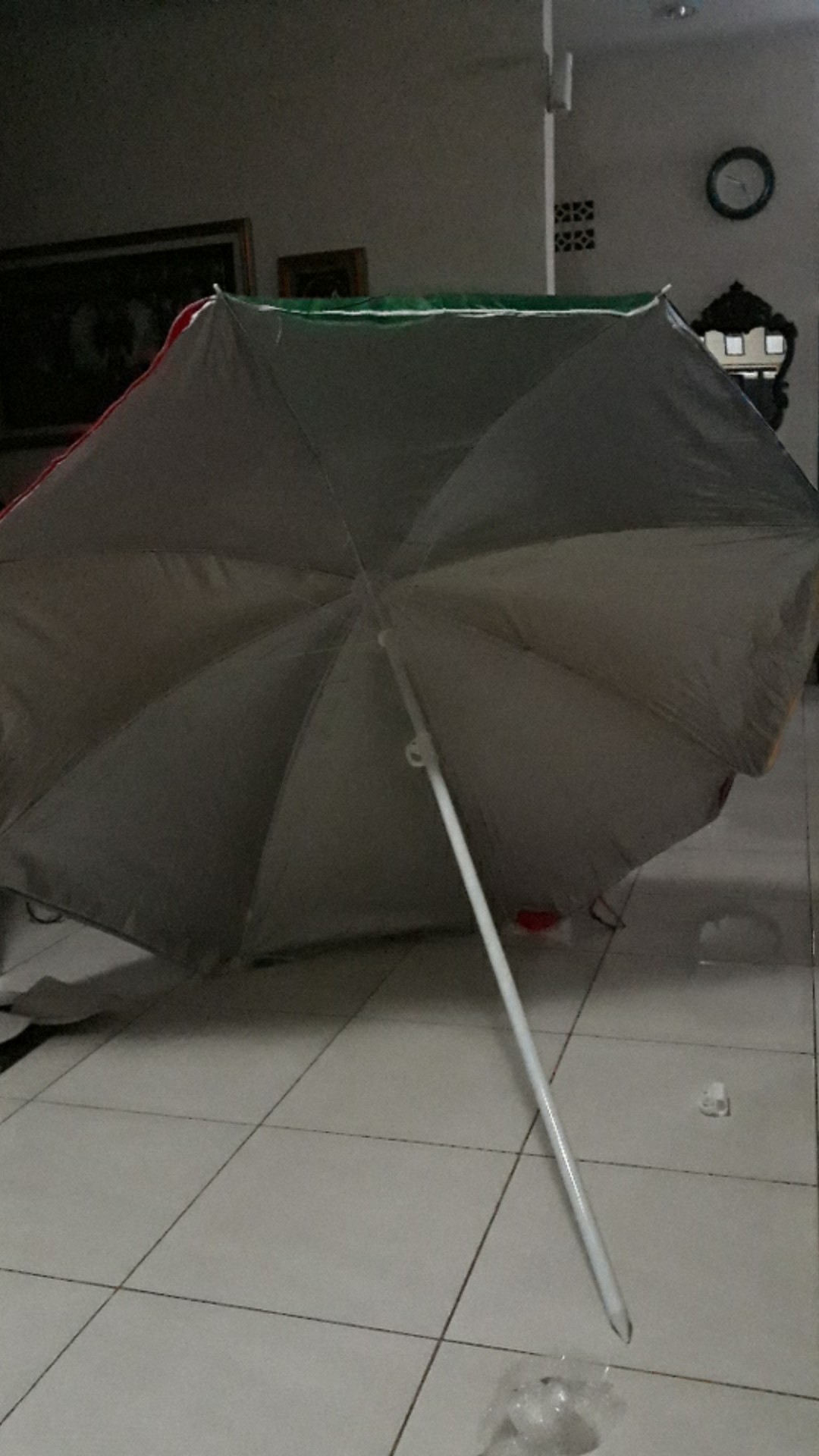 Payung Tenda Pantai 170cm Pelangi Double (2 Lapis/ 2 Layer/ 2 Helai) Anti-uv