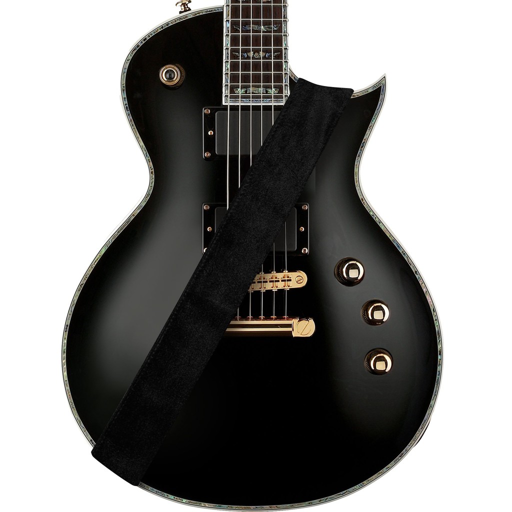 Amumu VL01-BK Strap Gitar motif Black Flocking