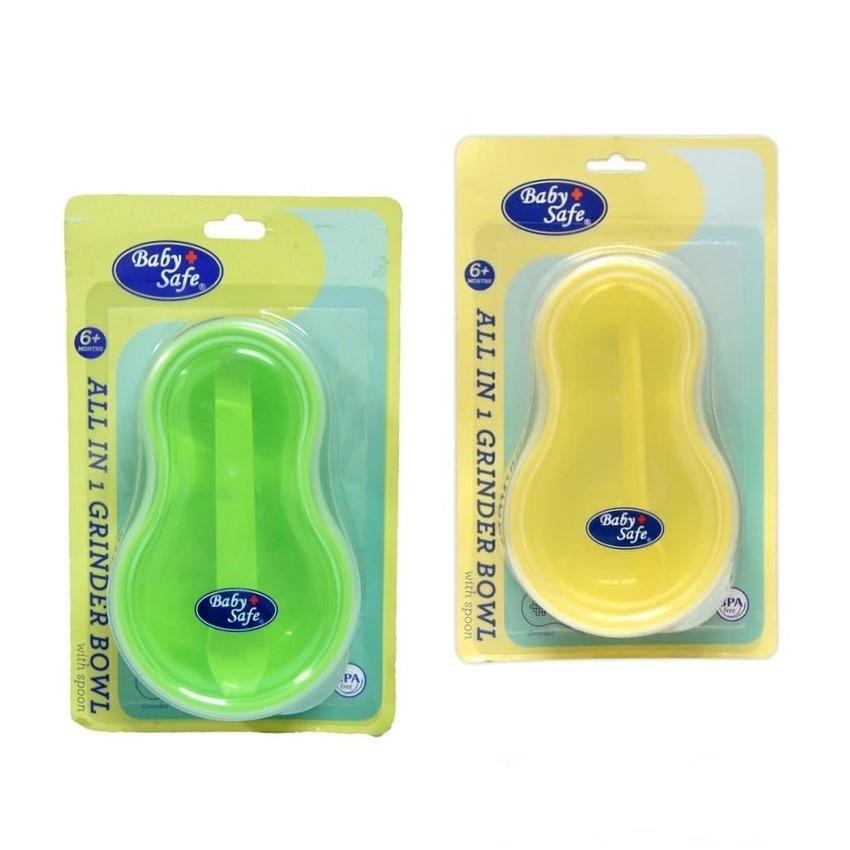 Baby Safe BS352 Grinder / BS354 Suction Bowl / BS356 ada Sendok Tempat Makan Bayi BabySafe CBKS