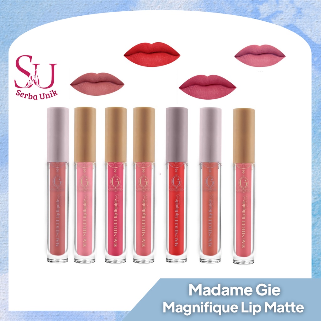 Madame Gie Magnifique Lip Liquide Matte Classic Series &amp; Nude Series