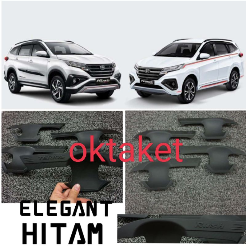 cover outer all new Rush Terios 2018-2022 Gr Sport elegant Hitam jsl