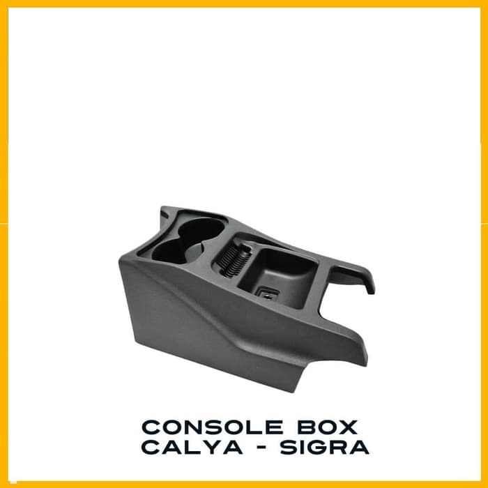 Console Box Sigra Calya Hitam Bahan Premium Lengkap Dengan Baut Pengait konsul konsol consule box calya sigra