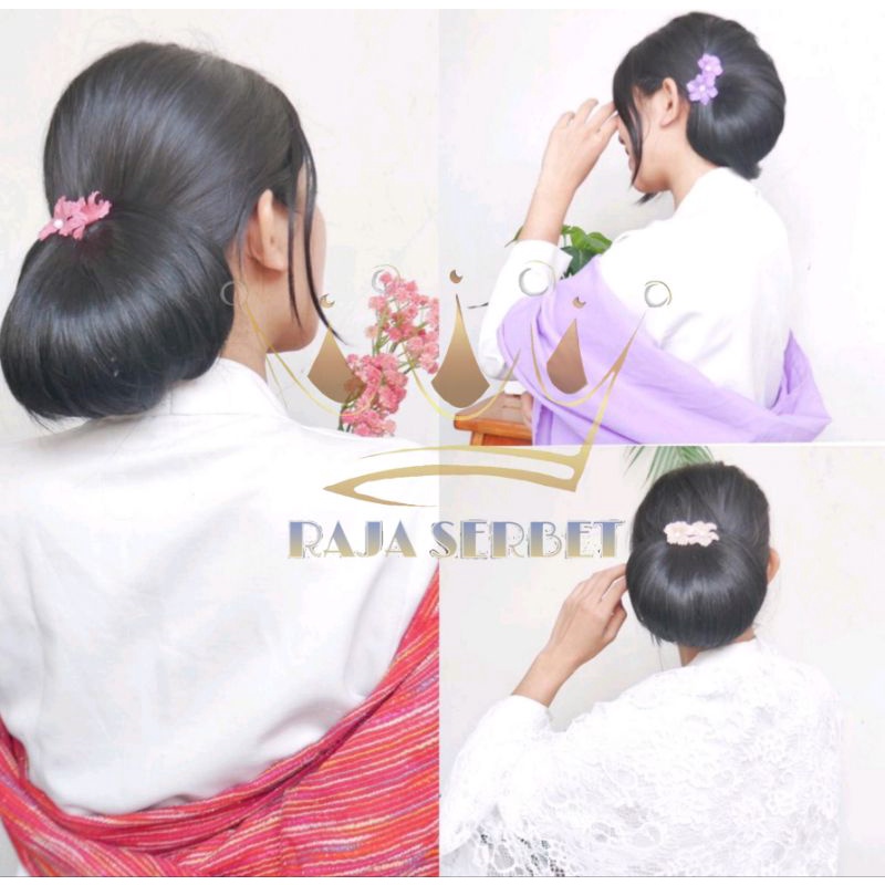 Sanggul Rambut Sirkam Polos Modern / Cepol Terbaru Sirkam Praktis