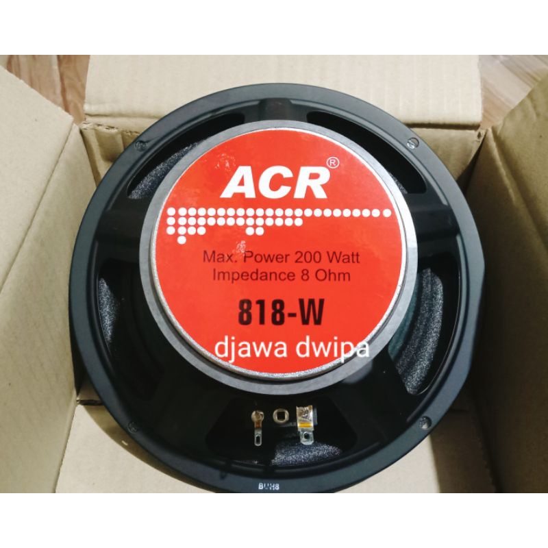 SPEAKER ACR 8 inch  WOOFER ACR 818W 200 WATT ORIGINAL