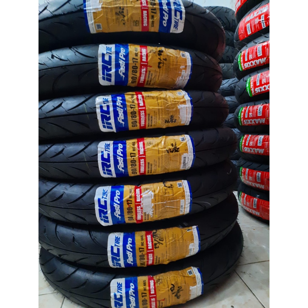 IRC 90/80 17 FASTI PRO TUBELESS SOFT COMPOUND BAN LUAR MOTOR SPORT BEBEK RACING RING 17 ROAD RACE