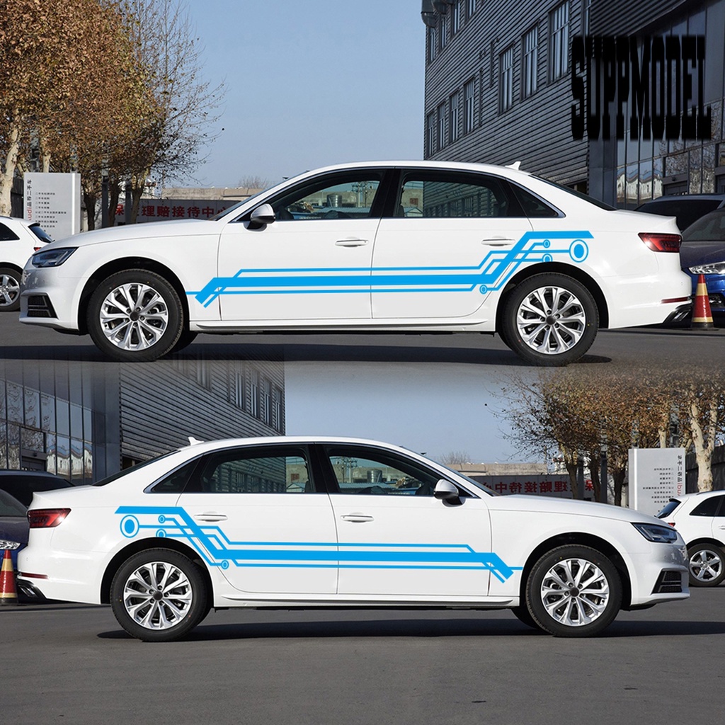 2pcs Stiker Mobil Motif Tulisan Noshrinking Untuk SUV