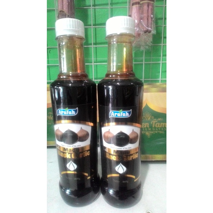 

Madu black garlic arafah mencegah kanker. anti oksidan.pengencer darah (BERKUALITAS)