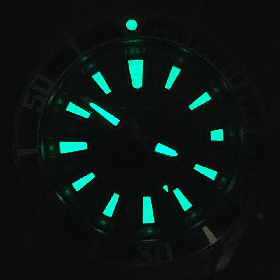 Alba Quartz AG8K29X1 Samurai Green Dial - Jam Tangan Pria AG8K29