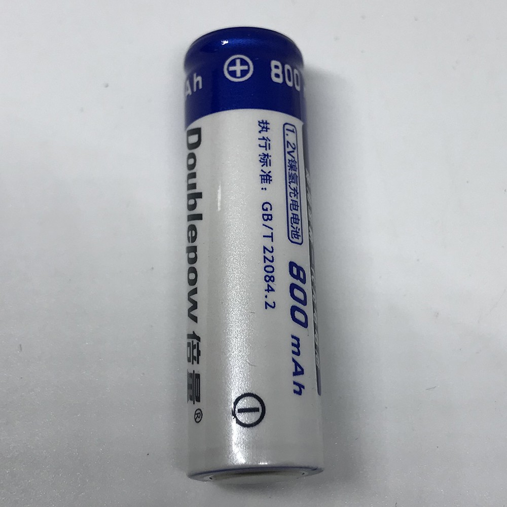 DOUBLEPOW Baterai Alkaline Rechargeable AA 800mAh 2 PCS