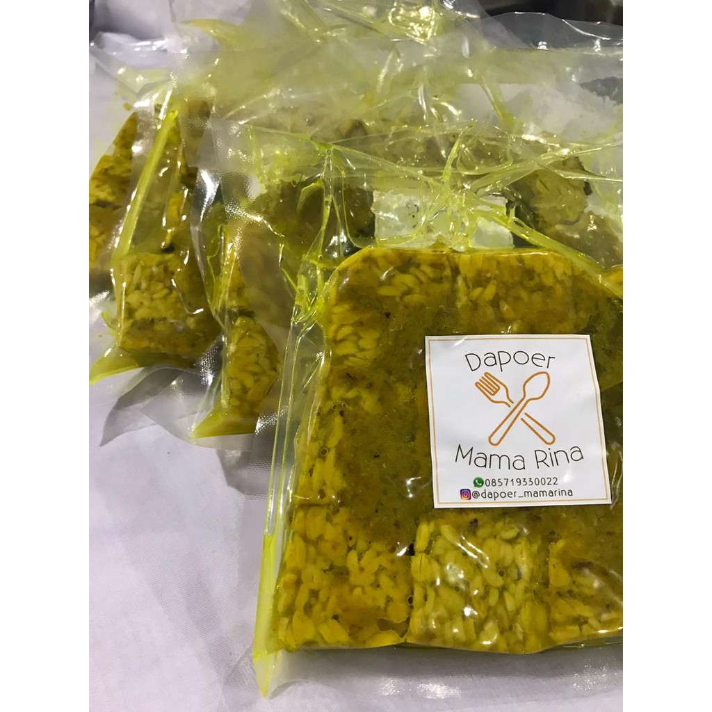 

Tempe Bumbu Kuning Homemade siap goreng