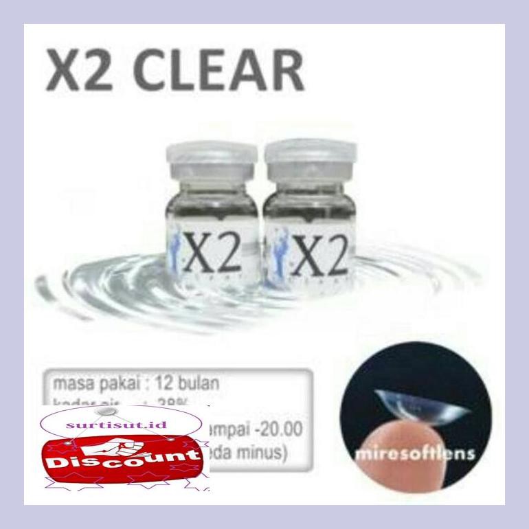

T3Tky0X Softlens X2 Bening/Clear Ricrtxnne