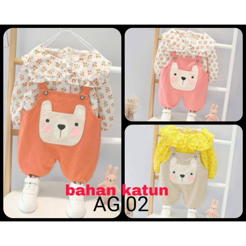 OVERALL ANAK CEWEK IMPORT/BAJU OVERALL JEANS ANAK PEREMPUAN IMPORT