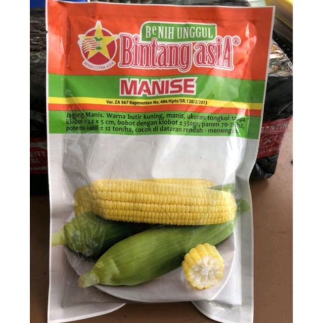 JAGUNG MANIS MANISE BINTANG ASIA KEMASAN 250 GR
