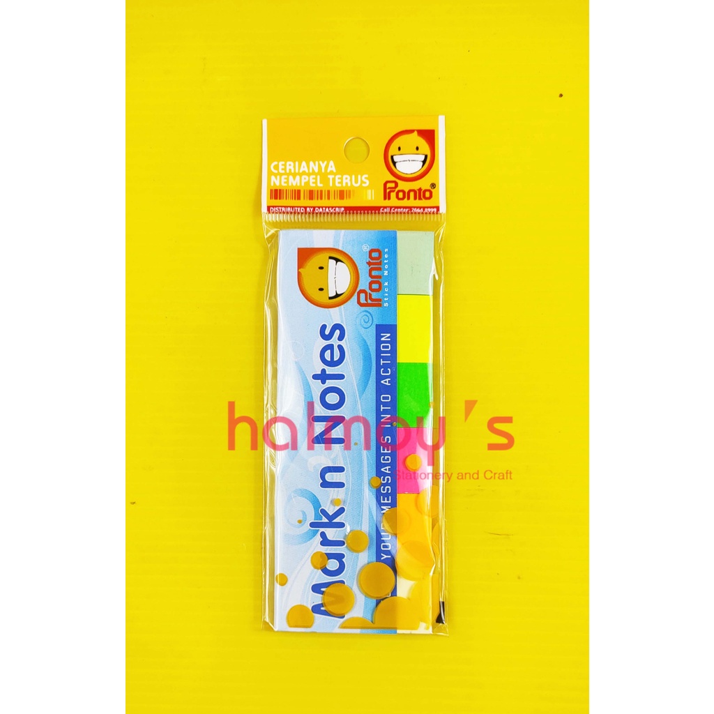 

MEMO STICK / STICKY NOTES PRONTO MARK N NOTES ( 47 X 19 MM )